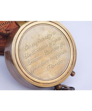 Neovivid Compass Gift in Elegant Leather Case - Perfect International Shipping - Buy Online on GoSupps.com