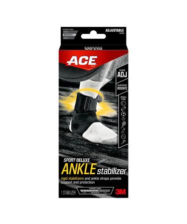 ACE Sport Deluxe Ankle Stabilizer, Adjustable Sport Deluxe Stabilizer