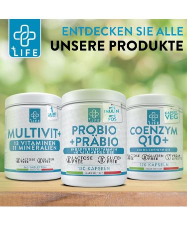 Glucosamine Chondroitin MSM with Vitamin C - 180 Tablets Joint Supplement | Piulife High-Dose Cartilage Support - Buy Online on GoSupps.com