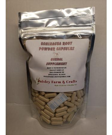 Echinacea Root Capsules 300 Ct - Made Fresh On Demand!