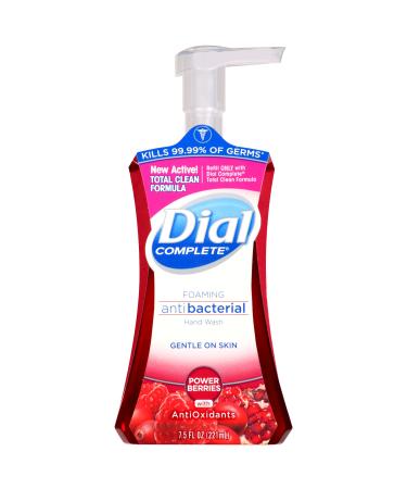 Dial Complete Antibacterial Foaming Hand Wash Power Berries 7.5 Ounce