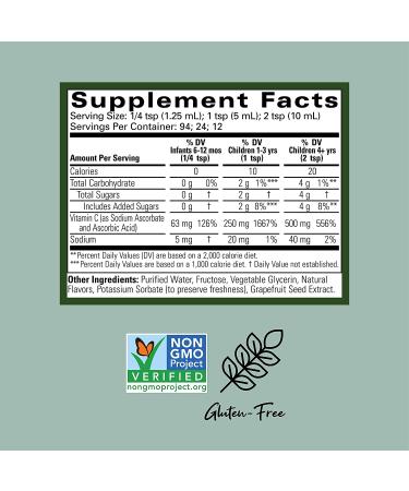 ChildLife Essentials Liquid Vitamin C - Immune Support, All-Natural Orange Flavor - 4oz (Pack of 3) - Buy Online on GoSupps.com