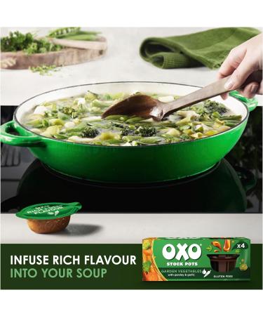 OXO Gluten Free Stock Pots - Garden Vegetables with Parsley & Garlic (80g) - Buy Online on GoSupps.com