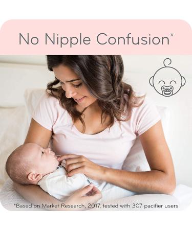 NUK Orthodontic Pacifiers for Girls 18-36 Months - Pack of 2 - Buy Online on GoSupps.com