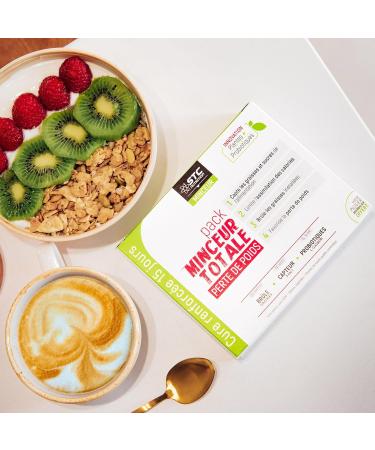 STC NUTRITION - Total Slimming Pack - 3 in 1 Weight Loss Treatment - Burns & Destocks Installed Fat - Vegan Friendly - Natural Active - Gluten Free - Pill Box Included - Pack of 2 - Buy Online on GoSupps.com