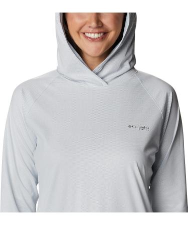 Columbia Women's Tidal Deflector Ice Ls Hoodie - Cirrus Grey (Large) - Buy Online on GoSupps.com