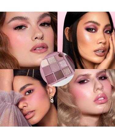 EONFAVE Pallet eyeshadow palette 9 colors highly pigmented blendable matte glossy waterproof and long lasting eye makeup palette - Buy Online on GoSupps.com