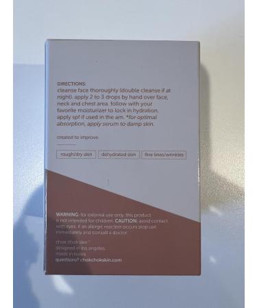 Chockchok Skin Dewy Glow Serum | Hydrating & Brightening Hyaluronic Acid | Korean Skincare for Radiant Skin | International Shipping Available - Buy Online on GoSupps.com