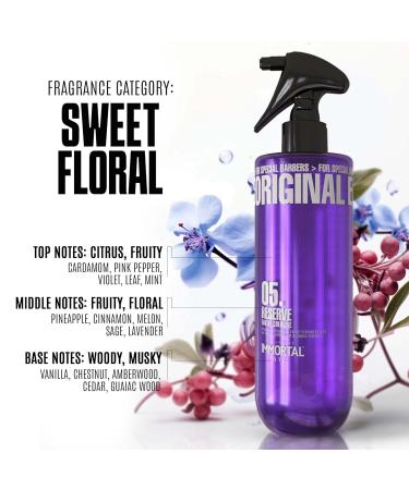 Immortal NYC Reserve 05 After Shave Spray Premier Men's Cologne 17 oz - Exclusive Barbers - Softens Skin - Refreshes/disinfects and Relieves Face and Skin - Moisturizing Formula After Shaving Fruity Floral - Buy Online on GoSupps.com