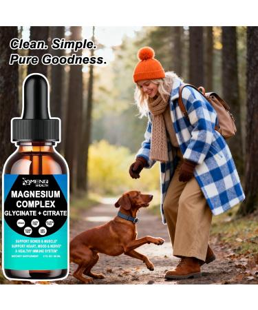 Magnesium Complex Supplement Triple Calm Magnesium Glycinate & Citrate 400mg Drops Fast Absorption Liquid Magnesium Plus Ashwagandha & L-Theanine for Relaxation Sleep Muscle & Nerve Health Non-GMO - Buy Online on GoSupps.com