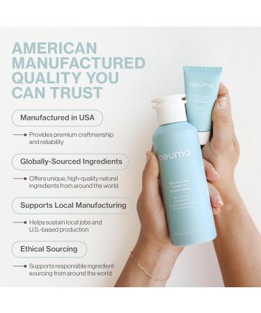 NEUMA Neu Volume Styling Hair Spray 6.7 Fl. Oz. Heat Protectant Volumizing Spray with Fennel Ylang Ylang Patchouli and Vanilla Scent Hair Volumizer for Fine Hair - Buy Online on GoSupps.com