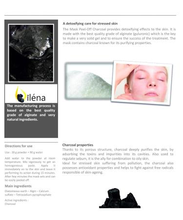 Alginate Peel-Off Moisture Powder Mask | Vegan Blackhead Remover & Pore Cleanser (200g) + Free Detox Charcoal Mask - Buy Online on GoSupps.com