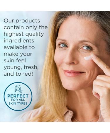 Vitality Eye Cream - Hydrating Anti-Aging Eye Cream for Dark Circles & Wrinkles - Vegan Cruelty-Free All Skin Types - Buy Online on GoSupps.com