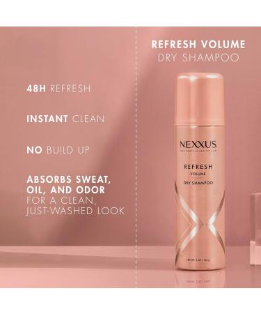 Nexxus Refreshing Dry Shampoo - Volume-Boosting Weightless Unscented Hair Mist Spray 5 oz | International Shipping Available - Buy Online on GoSupps.com