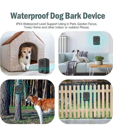 Dog Barking Control Device 3 Mode Automatic Anti Barking Device for Dogs 33Ft Reachageable Anti Barking Device for Stop Large Small Dogs Barking Device Indoor Outdoor Dog Bark Stopper - Buy Online on GoSupps.com