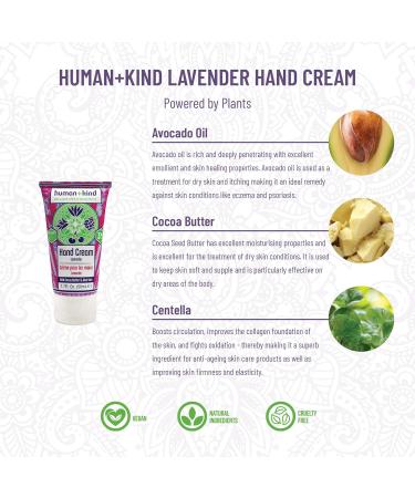 Buy Human + Kind Hand Elbow & Foot Cream - Nourishing 50ml | Plant Extracts for Soft Skin - Buy Online on GoSupps.com