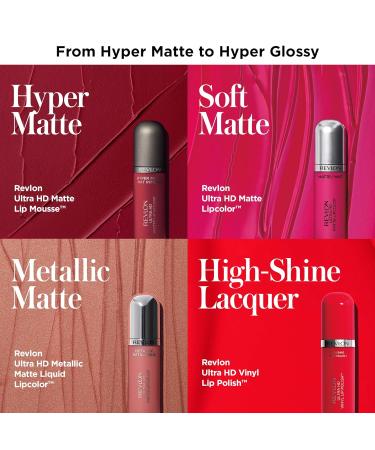 Revlon Ultra HD Metallic Matte Liquid Lipcolor - Glitz | Buy Liquid Lipstick Online - International Shipping Available - Buy Online on GoSupps.com