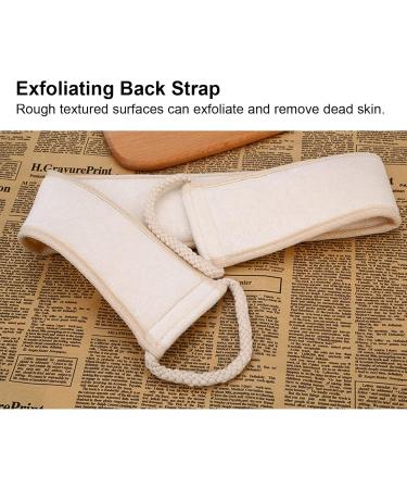 Exfoliating Bath Towel & Loofah Sponge - Deep Cleaning Shower Back Strip for Body & Face | Remove Dead Skin - Buy Online on GoSupps.com