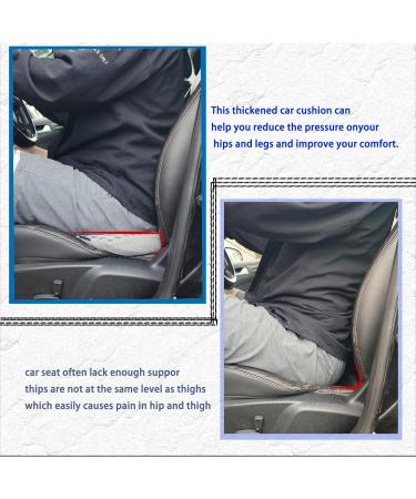 Memory Foam Car Seat Fill Cushion & Lumbar Support Pillow - Pain Relief for Car Travel & Office Use (Beige - Buy Online on GoSupps.com