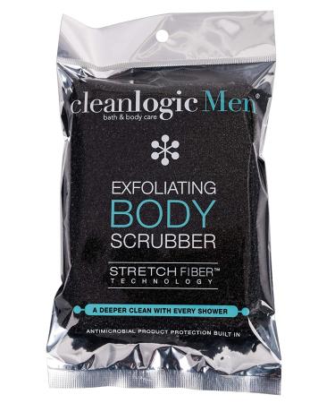 Cleanlogic Men's Exfoliating Body Scrubber - Ultimate Skin Care for Smoothness - Buy Online on GoSupps.com