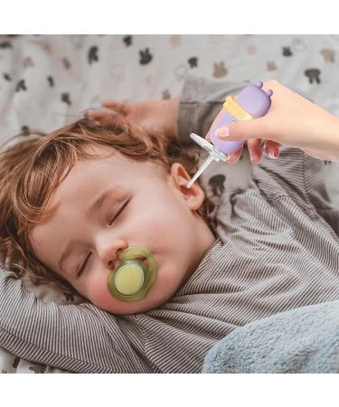 Portable Earwax Picker with Light - Effective Earwax Removal Kit for Kids & Children - Cute Purple Silicone Ear Wax Cleaner - Buy Online on GoSupps.com
