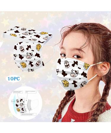 10/50 Pcs Children's Disposable Mask Cartoon Cartoon Print Mouth Scarf With Melt Blown Face_Mask Kids Mouth Nose Protection 10pcs-h Kids - Buy Online on GoSupps.com