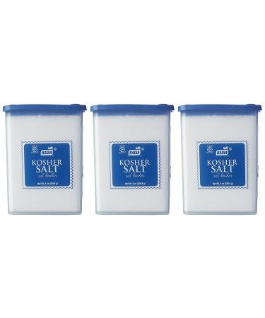 Badia Kosher Salt 8 oz Can - Pack of 3 | Premium Quality Kosher Salt - Buy Online on GoSupps.com