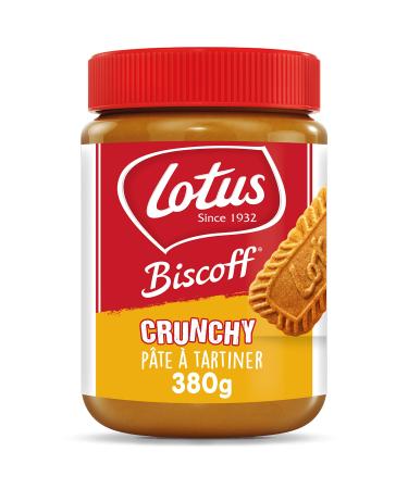 Lotus Biscoff Tartiner | Crunchy | Go t Caram lis Unique | Vegan | Sans Colorant ni Ar mes Artificiels | 4 x 380g