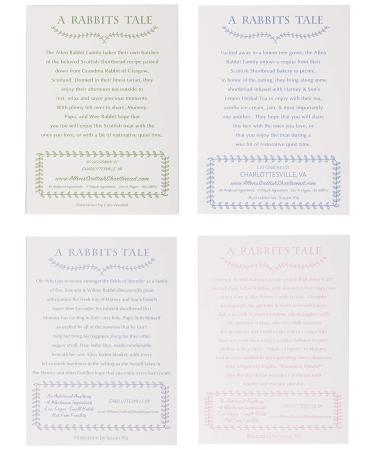 Allen's Scottish Shortbread Spring Flavors 3.25 oz 4 Pack - Delicious Spring Flavors - 4 Pack of 3.25 Ounce Shortbread Cookies - Buy Online on GoSupps.com