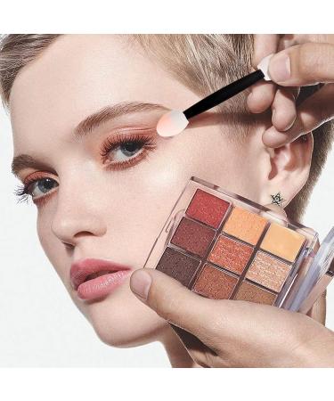 FOYTOKI 4 Double Ended Eye Shadow Stick Eyeshadow Applicator Cosmetic Brush Cosmetic Lip Mask Brush Sponge - Buy Online on GoSupps.com