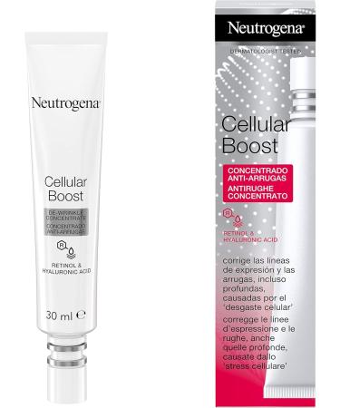 Neutrogena Cellular Boost Anti-aging Intensive Anti-Wrinkle Concentrate - with Hyaluronic Acid and Retinol - 30 ml - Buy Online on GoSupps.com