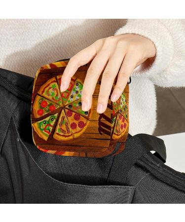 Stylish Menstruation Bag with Zipper - Women's Napkin & Tampon Organizer | Perfect Gift for Girls - Buy Online on GoSupps.com