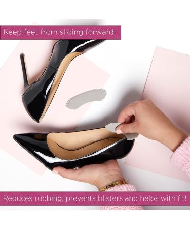 Foot Petals Heavenly Heelz Heel Pads for Women - Comfort & Style in Medium Silver - International Shipping Available - Buy Online on GoSupps.com