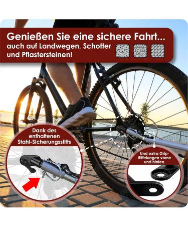 Weidebach Stable Bicycle Trailer Coupling - High Driving Stability Universal Fit for Standard Strollers - Durable Black One-Piece Design - Buy Online on GoSupps.com