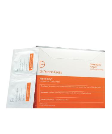 Dr. Dennis Gross Skincare Alpha Beta Extra Strength Daily Peel | 60 Treatments 60 Count (Pack of 1)