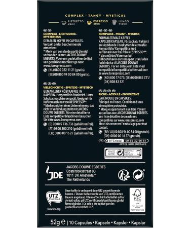 L'Or Espresso Caf Colombia Intensity 8 - 50 Nespresso * Compatible Aluminum Capsules (Pack of 5X10 capsules) - Buy Online on GoSupps.com