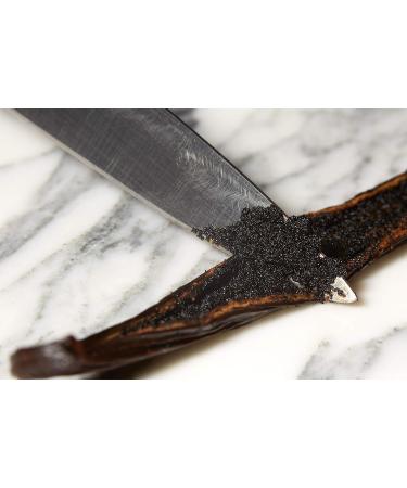Kiddu Gourmet Grade A Vanilla Beans for Baking - 12 Whole Pods in Resealable Pouch 18cm-20cm - Buy Online on GoSupps.com