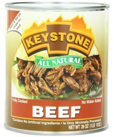 Keystone All Natural Beef 28 Oz (Pack of 3)
