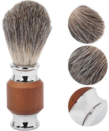 Premium Men's Shaving Brush | Lightweight Beard Brush for Home Salon & Travel - Buy Online on GoSupps.com