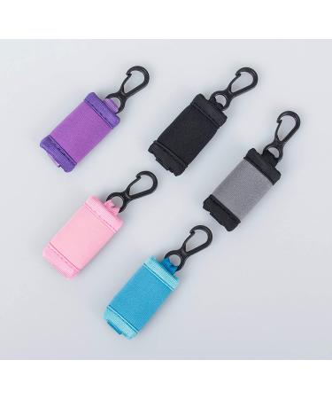 Chapstick Holder Keychain - Premium Neoprene Lip Balm Sleeve (Black 2 Pack) - Key Chain Clip - Perfect for Chap Stick or Lip Gloss - 2 Count - Buy Online on GoSupps.com