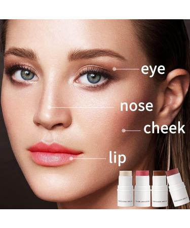 Boobe Multi Stick - Waterproof Bronzer Highlighter Blush Cream Makeup Stick | Easy-to-Use Face Brightening & Contouring Pen for All Skin Types (10g) - Buy Online on GoSupps.com