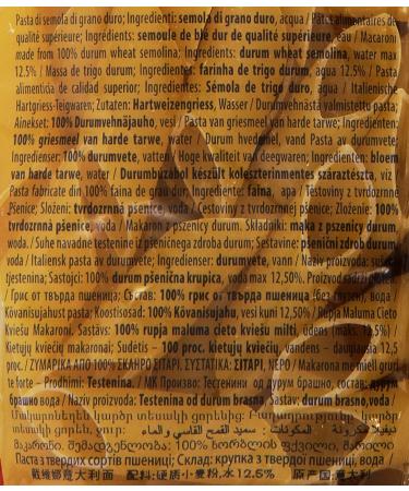  Italian Gourmet E.R. Divella Penne Candela No. 28 Hard Wheat Semolina Pasta 500 g + Italian Box Gourmet Polpa di Pomodoro 400 g - Buy Online on GoSupps.com