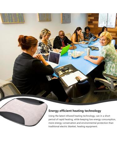 Portable Heated Stadium Seat Cushion | Waterproof USB Winter Heating | Energy-Saving Comfort - Beige - Buy Online on GoSupps.com