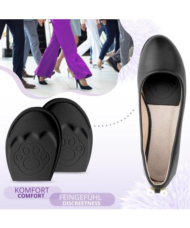 Buy Sulpo 2 Pairs Bale Pads for Loose Shoes - EVA Foam Cushions for Foot Pain Relief - Fits Most Shoes - Black Toe Fillers (Sizes 35-40) - Buy Online on GoSupps.com
