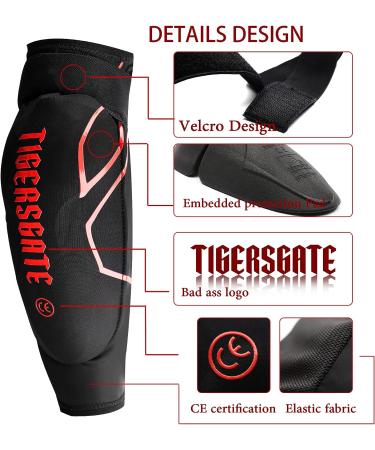 TIGERSGATE 4 Pcs Cycling Elbow and Knee Pads for Men and Women - Skating Shin Guards - Buy Online on GoSupps.com