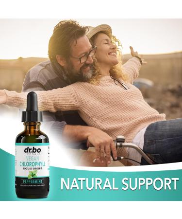 Chlorophyll Liquid Drops - Vegan Body Detox Supplement for Energy & Immune Support | Natural Odor Cleanse & Deodorizing | 2 oz - Buy Online on GoSupps.com