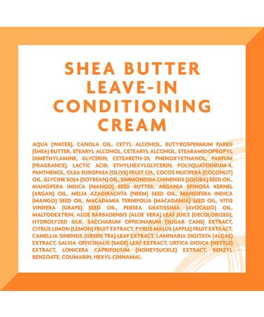 Cantu Leave-In Conditioning Cream with Shea Butter for Natural Hair 12 oz - Moisturizing Formula - Buy Online on GoSupps.com