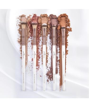 Shop Luvia Eye Brush Set - Essential 5 Vegan Eyeshadow Brushes for Perfect Blending & Application | International Shipping Available - Buy Online on GoSupps.com