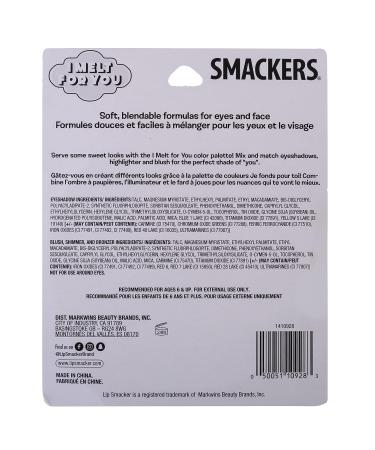 Lip Smacker Sparkle & Shine Eyeshadow Makeup Palette - Christmas Makeup Collection | Holiday Gift for Girls - Buy Online on GoSupps.com