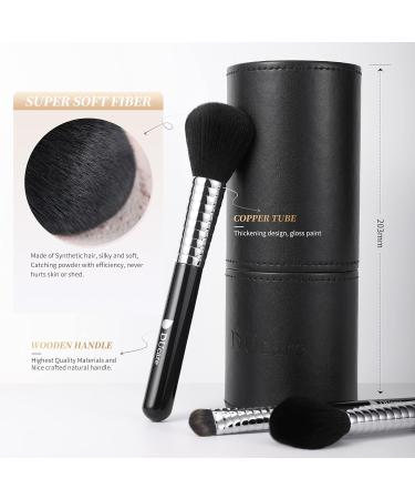 Ducare 11-Piece Professional Makeup Brush Set | Premium Soft Brushes with Fashionable Wood Handles & Holder | High-Quality Beauty Tools - Buy Online on GoSupps.com